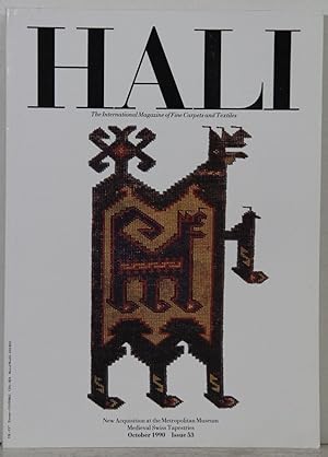 Hali. The International Magazine of Fine Carpets and Textiles - 1990, Issue 53.