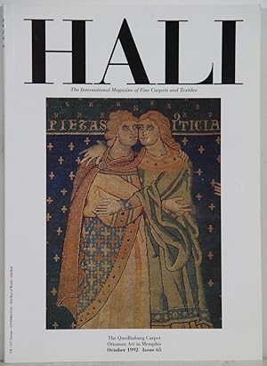 Hali. The International Magazine of Fine Carpets and Textiles - 1992, Issue 65.