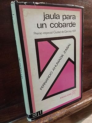 Bild des Verkufers fr Jaula para un cobarde zum Verkauf von Libros Antuano