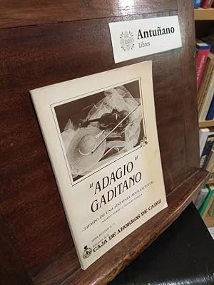 Seller image for Adagio gaditano tiempo de una sinfonia adolescente for sale by Libros Antuano