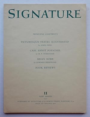 Image du vendeur pour Signature: A Quadrimestrial of Typography and Graphic Arts, New Series, No. 11, 1950 mis en vente par George Ong Books