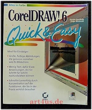 Image du vendeur pour Corel DRAW. (CorelDRAW) 6 : Quick and easy mis en vente par art4us - Antiquariat