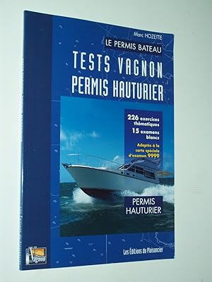 Immagine del venditore per Tests Vagnon Permis Hauturier (6e dition) venduto da Rodney Rogers