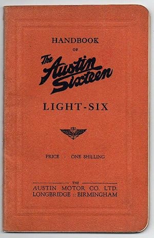 Handbook of the Austin Sixteen Light-Six