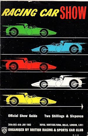 Racing Car Show, Official Guide, 30th-Dec - 8th Jan, 1962