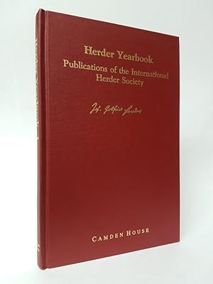 Bild des Verkufers fr Herder Yearbook Vol. 1: Publications of the International Herder Society zum Verkauf von Munster & Company LLC, ABAA/ILAB