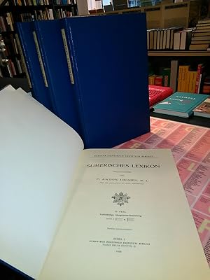 Bild des Verkufers fr Sumerisches Lexikon. 4 Bnde. II. Teil: Vollstndige Ideogramm-Sammlung. zum Verkauf von Antiquariat Thomas Nonnenmacher