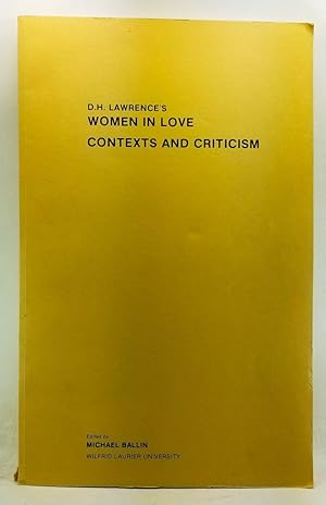 Bild des Verkufers fr D. H. Lawrence's Women in Love: Contexts and Criticism zum Verkauf von Cat's Cradle Books