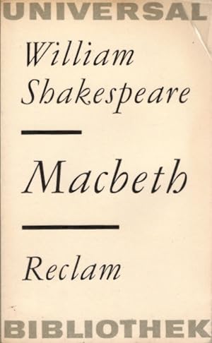 Macbeth / William Shakespeare. Mit Ill. von Josef Hegenbarth. [Aus d. Engl. übertr. von Dorothea ...