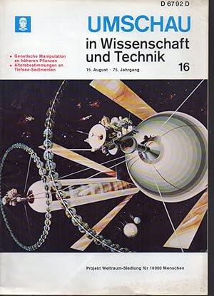 Image du vendeur pour Umschau in Wissenschaft und Technik. 75.Jahrgang 1975 Heft 16 mis en vente par Clivia Mueller