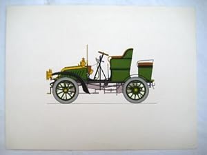 Lámina - Plate : De Dion - Bouton 1904 Francia.