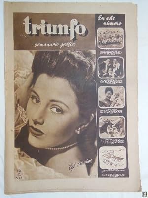 TRIUNFO. Semanario Gráfico. Año II, Núm 72, 14 Junio 1947