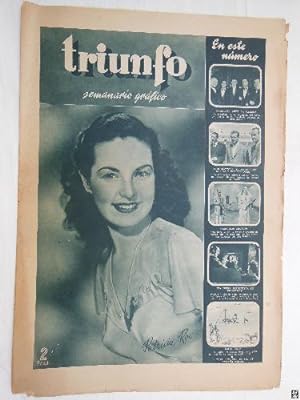 TRIUNFO. Semanario Gráfico. Año II, Núm 85, 13 Septiembre 1947