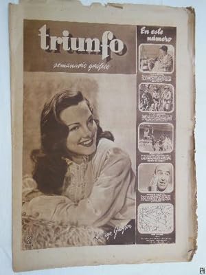 TRIUNFO. Semanario Gráfico. Año II, Núm 69, 24 Marzo 1947