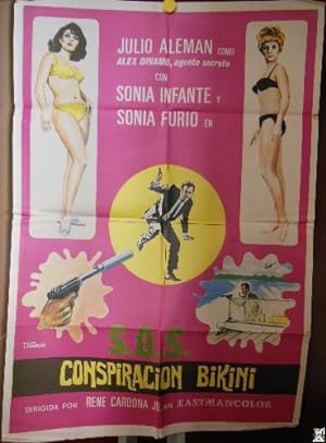 Seller image for Poster - Cartel : SOS CONSPIRACION BIKINI for sale by LIBRERA MAESTRO GOZALBO