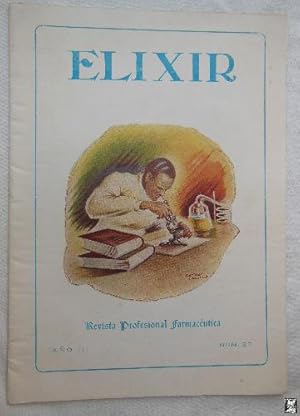 ELIXIR. Revista Profesional Farmacéutica. Año III, Núm 27, Valencia abril 1955