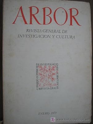 ARBOR. REVISTA GENERAL DE INVESTIGACIÓN Y CULTURA