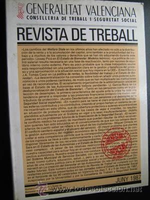 REVISTA DE TREBALL. Juny 1987