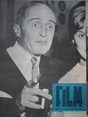 Seller image for FILM IDEAL.REVISTA DE CINE. Julio 1960 n 51 (Foto cubierta Ren Clair) for sale by LIBRERA MAESTRO GOZALBO