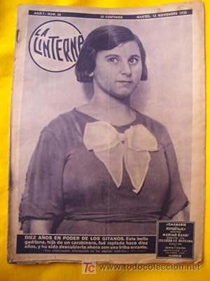 Seller image for LA LINTERNA. Semanario de Reportajes. Ao I. N 26. Noviembre 1935 for sale by LIBRERA MAESTRO GOZALBO