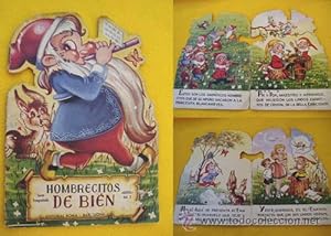 Imagen del vendedor de Antiguo cuento troquelado - old fairy tail : HOMBRECITOS DE BIEN a la venta por LIBRERA MAESTRO GOZALBO