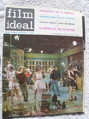 FILM IDEAL.REVISTA DE CINE. Septiembre 1963. Nº 127.