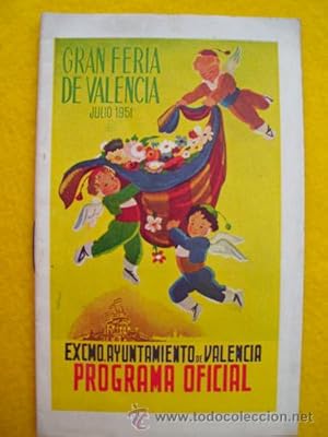 Programa Oficial - Old Program: GRAN FERIA DE VALENCIA 1951