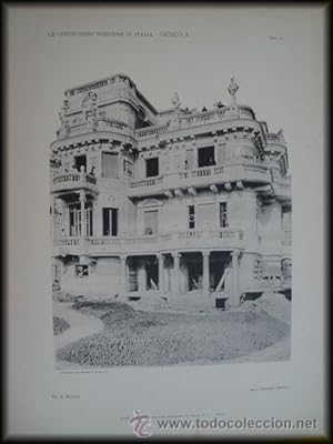 Immagine del venditore per L�mina - Plate : Le Costruzioni Moderne in Italia ( Arquitectura Moderna en Italia)- Genova - Via S. Nazaro venduto da LIBRER�A MAESTRO GOZALBO