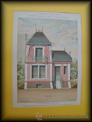 Seller image for Lmina - Plate : La Maison pour Tous - Petites Villas de 3000  10000 francs ( La Casa). Proprit de Mr.P. Brighton (Somme) for sale by LIBRERA MAESTRO GOZALBO