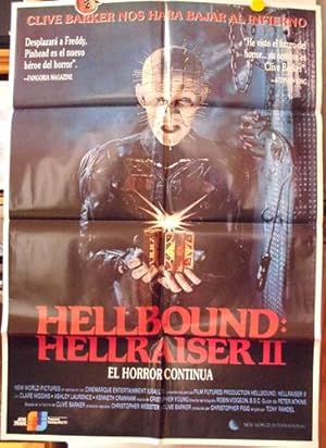 Poster Cine - Movie Poster : HELLBOUND: HELLRAISER II- Original