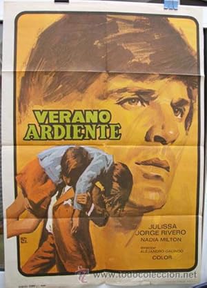 Seller image for Poster Cine - Movie Poster : VERANO ARDIENTE - Original for sale by LIBRERA MAESTRO GOZALBO