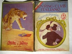 TOURING CLUB ITALIANO. Rivista Mensile. Gennaio 1916. Anno XXII, N 1