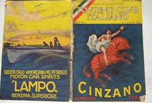 TOURING CLUB ITALIANO. Rivista Mensile. Luglio 1915. Anno XXI, N 7