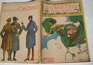 TOURING CLUB ITALIANO. Rivista Mensile. Marzo-Aprile 1918. Anno XXIV, N 3-4