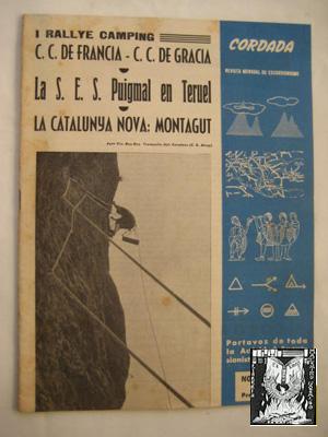 CORDADA. Revista Mensual de Excursionismo. Nº 73, Noviembre 1961