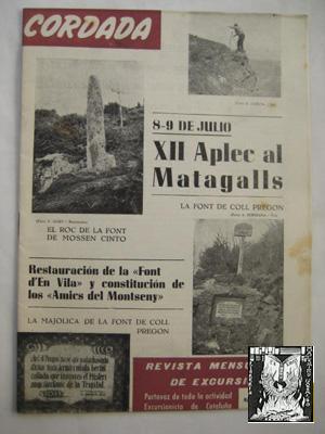 CORDADA. Revista Mensual de Excursionismo. Nº 68, Mayo 1961