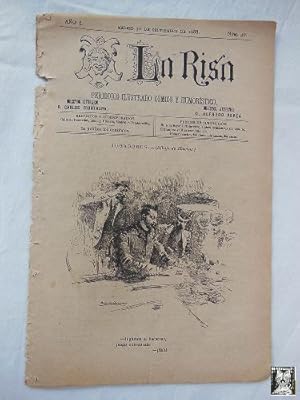 LA RISA. Periódico Ilustrado Cómico y Humorístico. Año I, 30 septiembre de 1888, Núm 40