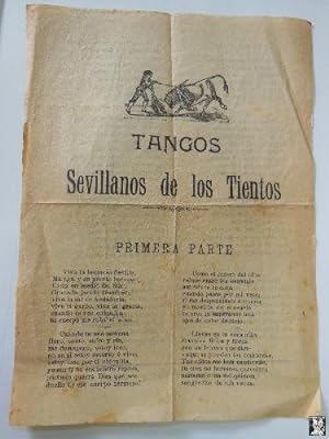 Hoja - Sheet : TANGOS - Sevillanos de los Tientos