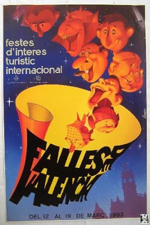 Poster - Cartel : FALLES DE VALENCIA 1993 (FALLAS DE VALENCIA 1993)