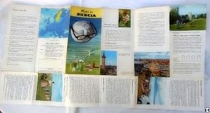 Folleto turístico - Brochure tourist : MAPA DE SUECIA
