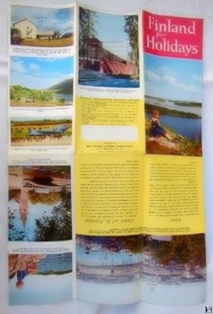 Folleto turístico - Brochure tourist : FINLAND FOR HOLIDAYS.