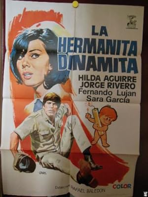 Imagen del vendedor de Poster - Cartel : LA HERMANITA DINAMITA a la venta por LIBRERA MAESTRO GOZALBO