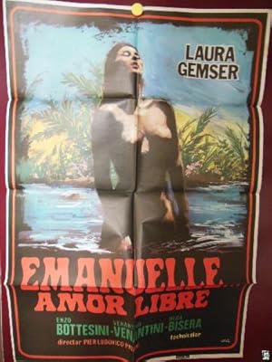 Imagen del vendedor de Poster - Cartel : EMANUELLE?AMOR LIBRE a la venta por LIBRERA MAESTRO GOZALBO