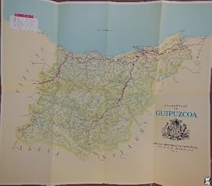 Mapa - Map : CARRETERAS DE GUIPÚZCOA. Mayo 1982