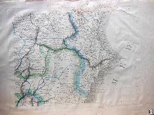 Antiguo Mapa - Old Map : VALENCIA. Mapa de España y Portugal, Hoja nº 11