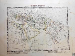 Antiguo Mapa - Old Map : IMPERIA ANTIQUA ad expeditiones Cyri et Alexandri precipue relata, quoru...