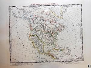 Antiguo Mapa - Old Map : AMÉRICA SEPTENTRIONAL.