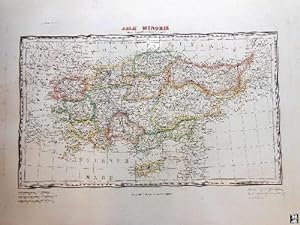 Antiguo Mapa - Old Map : ASIAE MINORIS. Mappa Generalis ad Coesarum tempus.
