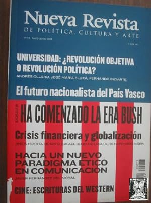 NUEVA REVISTA DE POLÍTICA, CULTURA Y ARTE