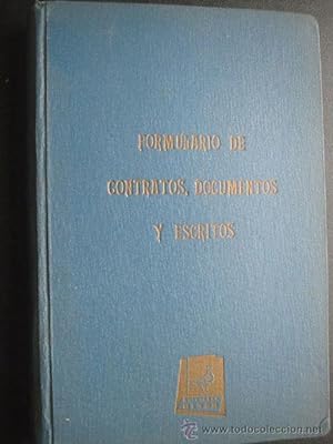 FORMULARIO DE CONTRATOS, DOCUMENTOS Y ESCRITOS